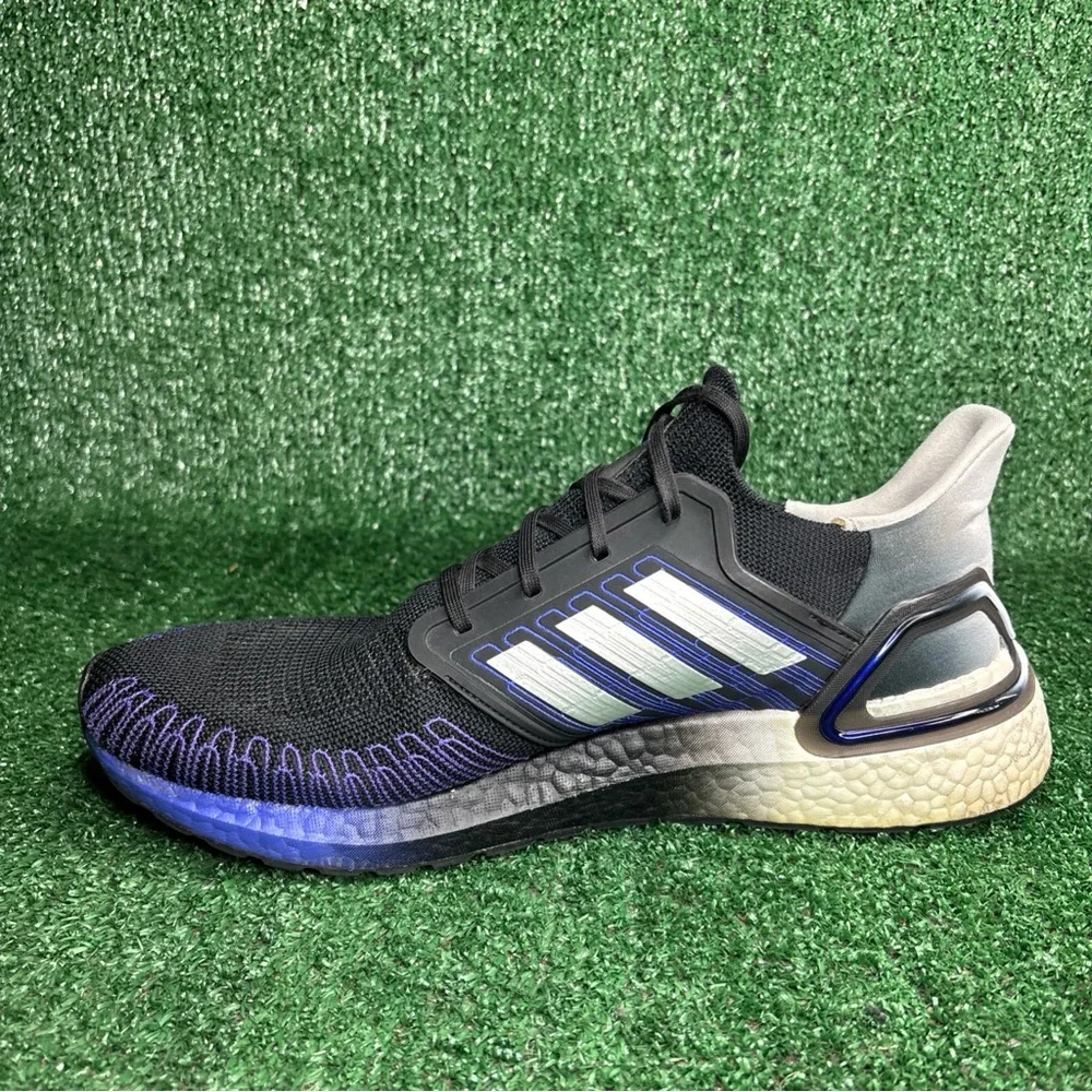 Adidas Mens‎ Ultra Boost 20 FV0033 Black Running Shoes Sneakers Size 12.5